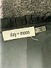 Day + Moon Black 3/4 Sleeve Blouse Size S - photo 7