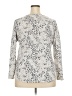Beacon Gray Long Sleeve Blouse Size XXL - photo 2