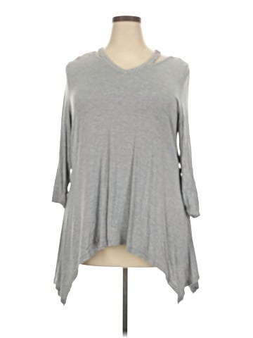 PREMISE 3/4 Sleeve Top (view 1)