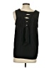 Catherine Malandrino 100% Polyester Black Sleeveless Blouse Size S - photo 2
