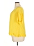 Madison Marcus Yellow Short Sleeve Blouse Size XL (estimated) - photo 5