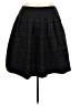 Talbots Chevron-herringbone Black Casual Skirt Size 18 - photo 1