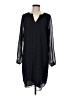 CAbi 100% Polyester Black Casual Dress Size M - photo 1