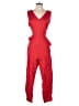 Ann Taylor Solid Red Jumpsuit Size 8 - photo 1