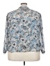 Veronica Beard 100% Silk Paisley Blue Blouse Size 24 - photo 2