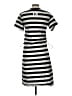 Assorted Brands Stripes Gray Casual Dress Size L - photo 2