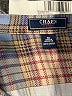 Chaps 100% Viscose Plaid Blue Long Sleeve Button-Down Shirt Size M - photo 7