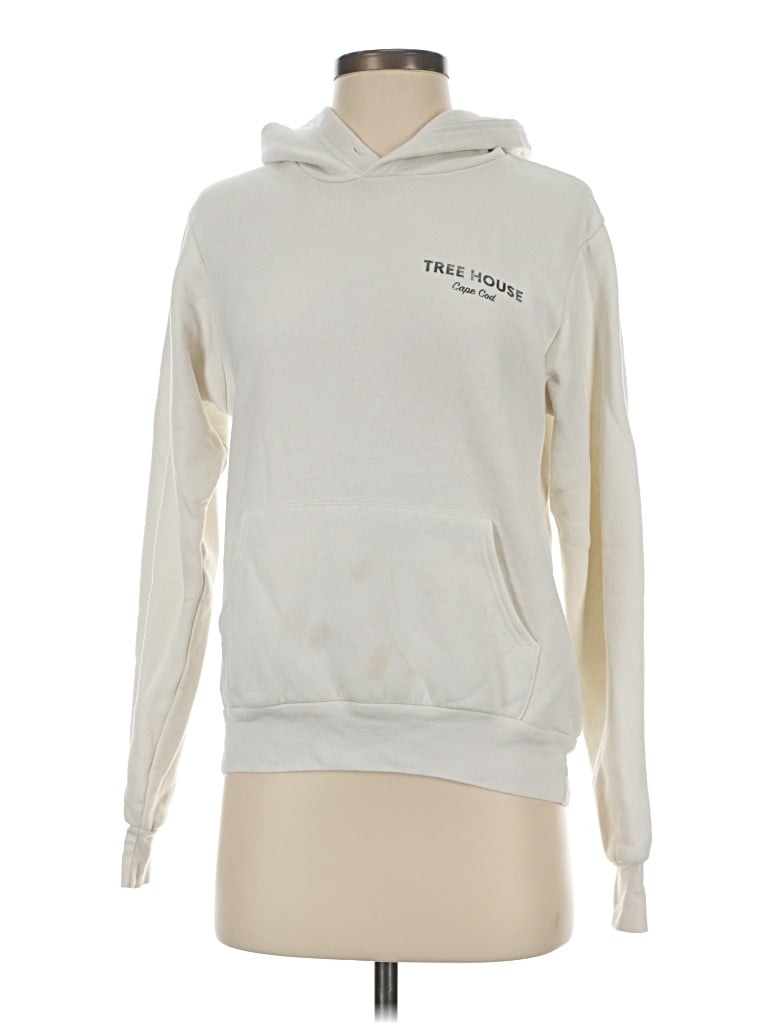 Pre-owned Bella+canvas Sweatshirt In White