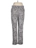 89th & Madison Animal Print Silver Casual Pants Size XL - photo 1