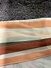 Unbranded 100% Polyester Stripes Tan Long Sleeve Blouse Size L - photo 7