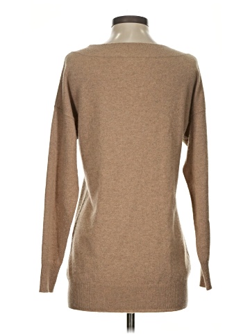 Velvet Cashmere Pullover Sweater (view 2)