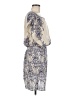 Akiko Paisley Blue Casual Dress Size M - photo 4