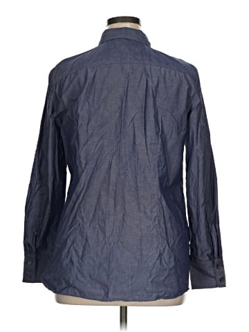 Ann Taylor Factory Long Sleeve Button-Down Shirt (view 2)