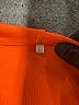 Unbranded Orange Zip Up Hoodie Size M - photo 7