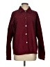 GeeGee Burgundy Long Sleeve Blouse Size S - photo 1