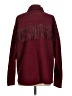 GeeGee Burgundy Long Sleeve Blouse Size S - photo 2