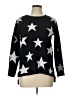 Alya Stars Black Pullover Sweater Size L - photo 1