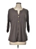 Ellen Tracy Gray 3/4 Sleeve Blouse Size L - photo 1