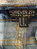 Forever 21 Plus Hearts Blue Jeans Size 14 - photo 4