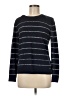 Tommy Hilfiger 100% Cotton Stripes Blue Pullover Sweater Size M - photo 1