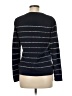 Tommy Hilfiger 100% Cotton Stripes Blue Pullover Sweater Size M - photo 2