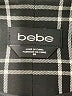 Bebe Plaid Black Blazer Size 00 - photo 6