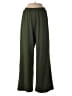 Prinstory Solid Green Casual Pants Size S - photo 1