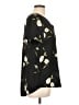 DR2 100% Polyester Black Short Sleeve Blouse Size L - photo 4