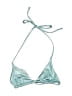 Unbranded Metallic Teal Blue Swimsuit Top Size XXS (estimated) - photo 1
