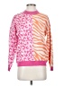 THML Animal Print Pink Pullover Sweater Size XS - photo 1
