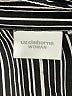 Liz Claiborne Stripes Black 3/4 Sleeve Button-Down Shirt Size L (estimated) - photo 7