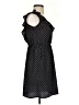 THML 100% Polyester Polka Dots Black Casual Dress Size S - photo 4