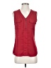 Takara Red Sleeveless Blouse Size S - photo 1