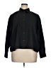 Athleta Solid Black 3/4 Sleeve Blouse Size 1X - photo 1