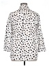 Persifor Animal Print White 3/4 Sleeve Blouse Size XL - photo 2
