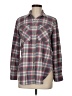 J.Crew 100% Cotton Plaid Gray Long Sleeve Button-Down Shirt Size 6 - photo 1