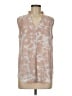 Worthington Tan Sleeveless Blouse Size M - photo 1