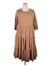 C established 1946 Solid Tan Casual Dress Size 18/20W - photo 1