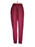 Fabletics Solid Burgundy Casual Pants Size XS - photo 1