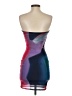 Unbranded Graphic Purple Cocktail Dress Size S - photo 2