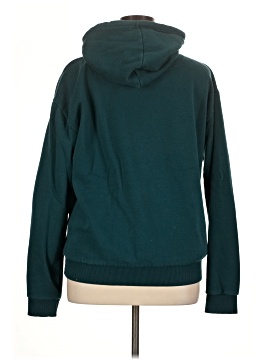 Denim & Flower Pullover Hoodie (view 2)