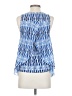 Meadow Rue 100% Polyester Aztec Or Tribal Print Tie-dye Blue Sleeveless Blouse Size S - photo 2