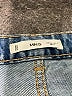 MNG Blue Denim Shorts Size 4 - photo 3