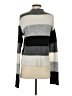 Express Color Block Gray Turtleneck Sweater Size S - photo 2