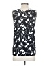 Ann Taylor 100% Polyester Black Sleeveless Blouse Size XS - photo 2