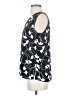 Ann Taylor 100% Polyester Black Sleeveless Blouse Size XS - photo 5