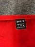 Shein Red Short Sleeve Top Size 4 - photo 4