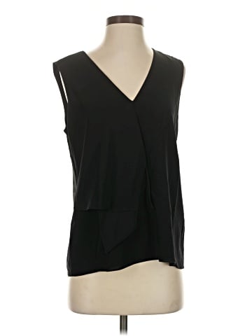 Tibi Sleeveless Silk Top (view 1)