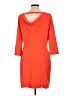 Gianni Bini Solid Orange Casual Dress Size 10 - photo 2