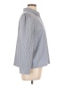 Sunday in Brooklyn 100% Polyester Gray Long Sleeve Blouse Size L - photo 4